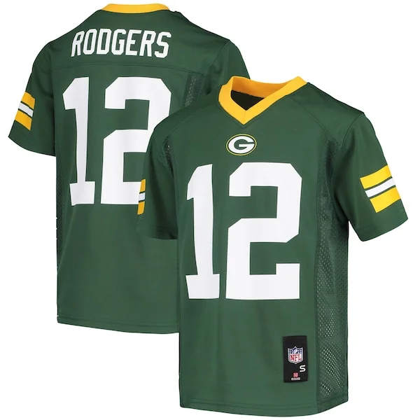Game-Day GB Packers Replica Jersey - Green | NFL Fan Apparel