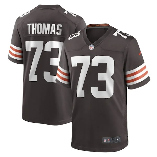 None Joe Thomas Game Jersey - Brown | NFL Player Jersey | NFL Football