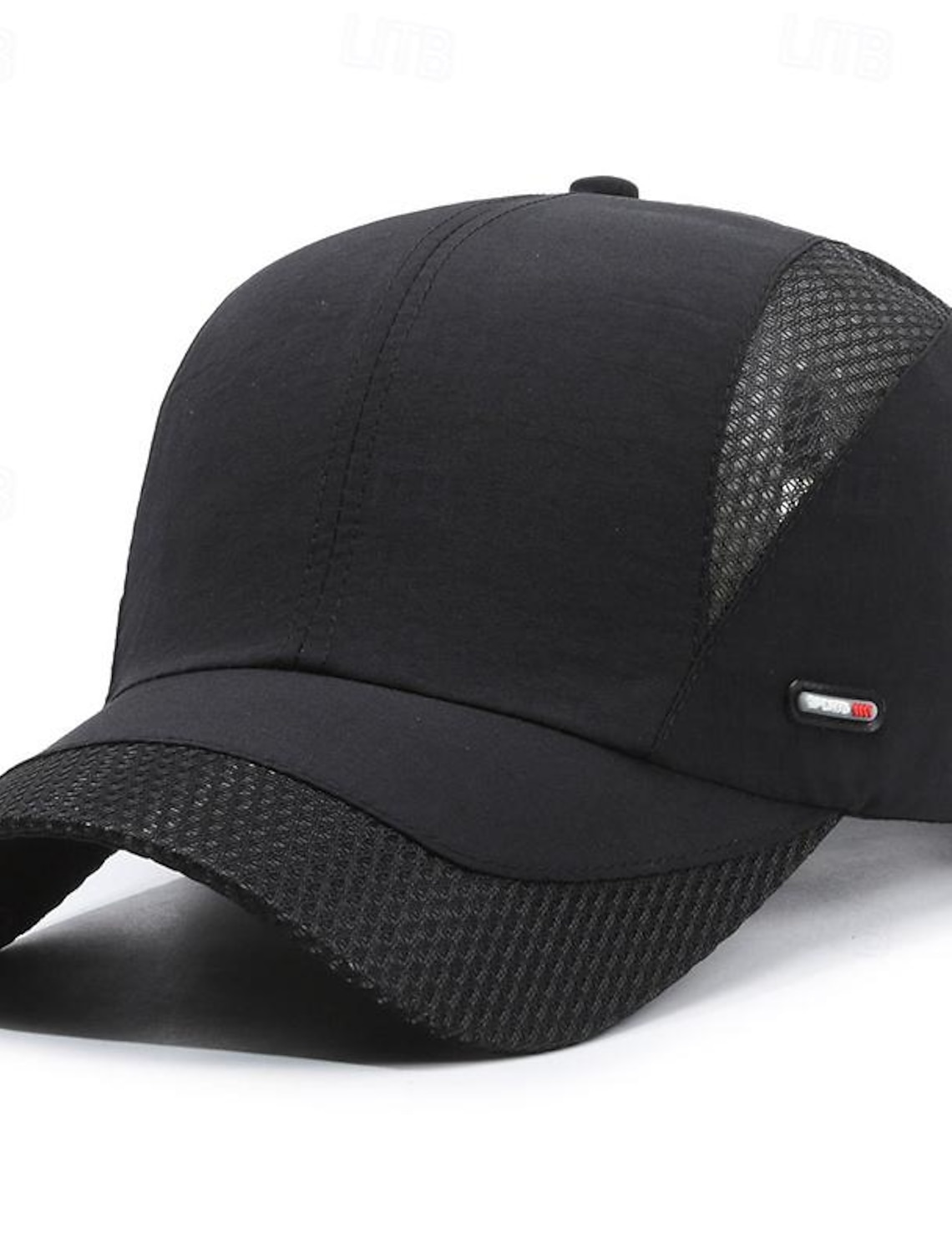 Men's Baseball Cap Sun Hat Trucker Hat Black Navy Blue Chinlon Patchwork Fashion Casual Street Daily Color Block Adjustable Sunscreen Breathable