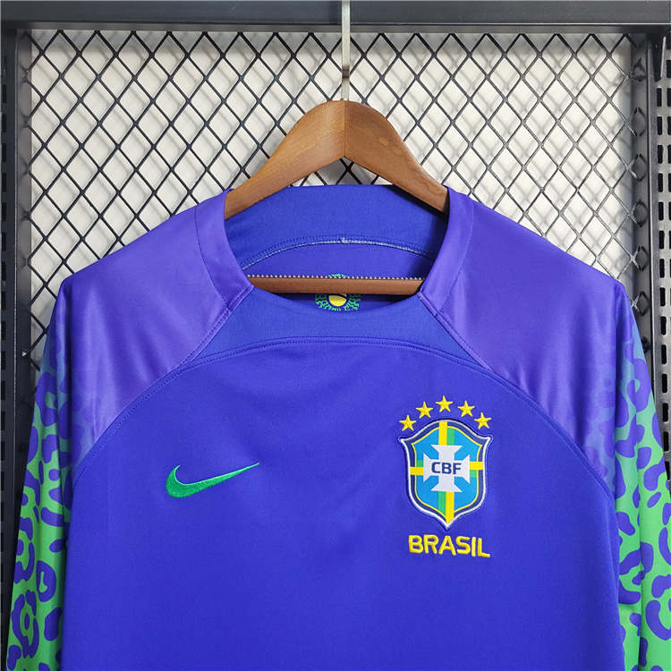 Elite Series BRAZIL WORLD CUP 2022 AWAY LONG SLEEVE SHIRT