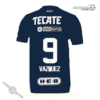 Monterrey 24-25 Home VAZQUEZ 9 Football Jersey