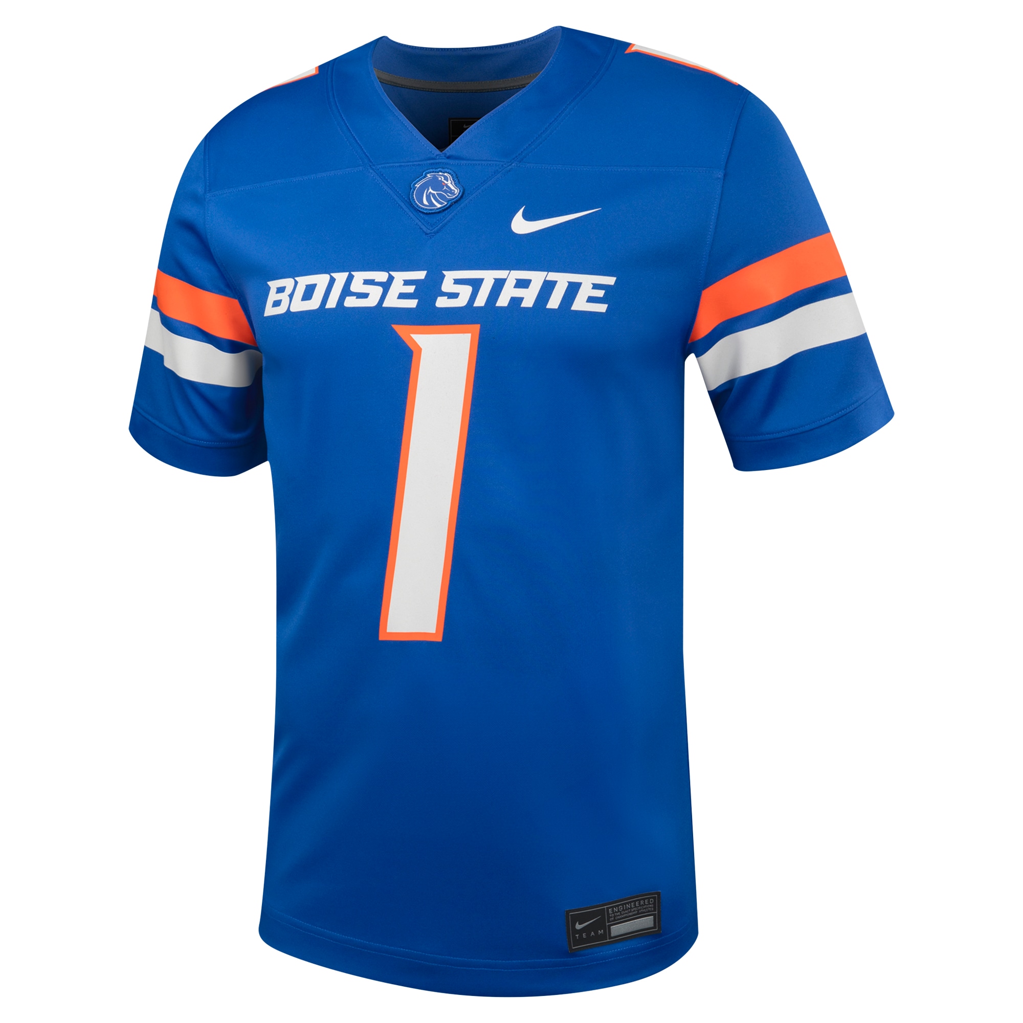 #1 Boise State Broncos Untouchable Football Jersey - Royal