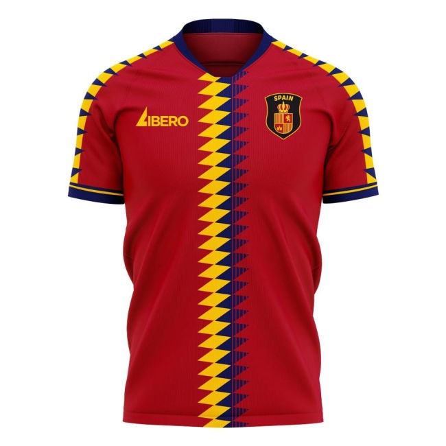Spain National Team Top Tier Home Elite Kit (ALONSO 14)