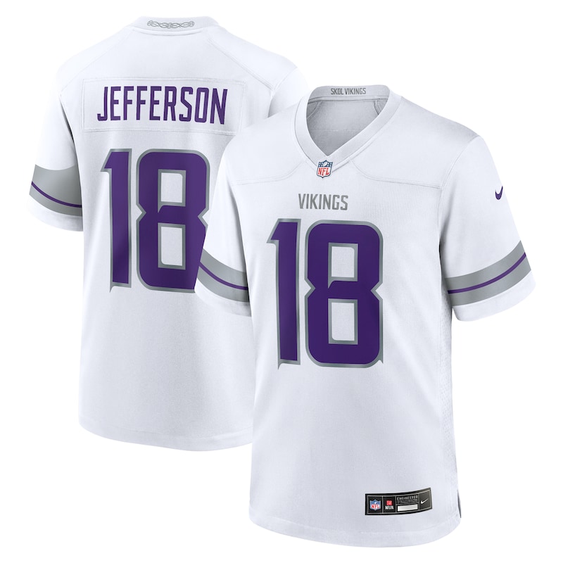 None Justin Jefferson MIN Vikings Stylish Cost-Effective Jersey