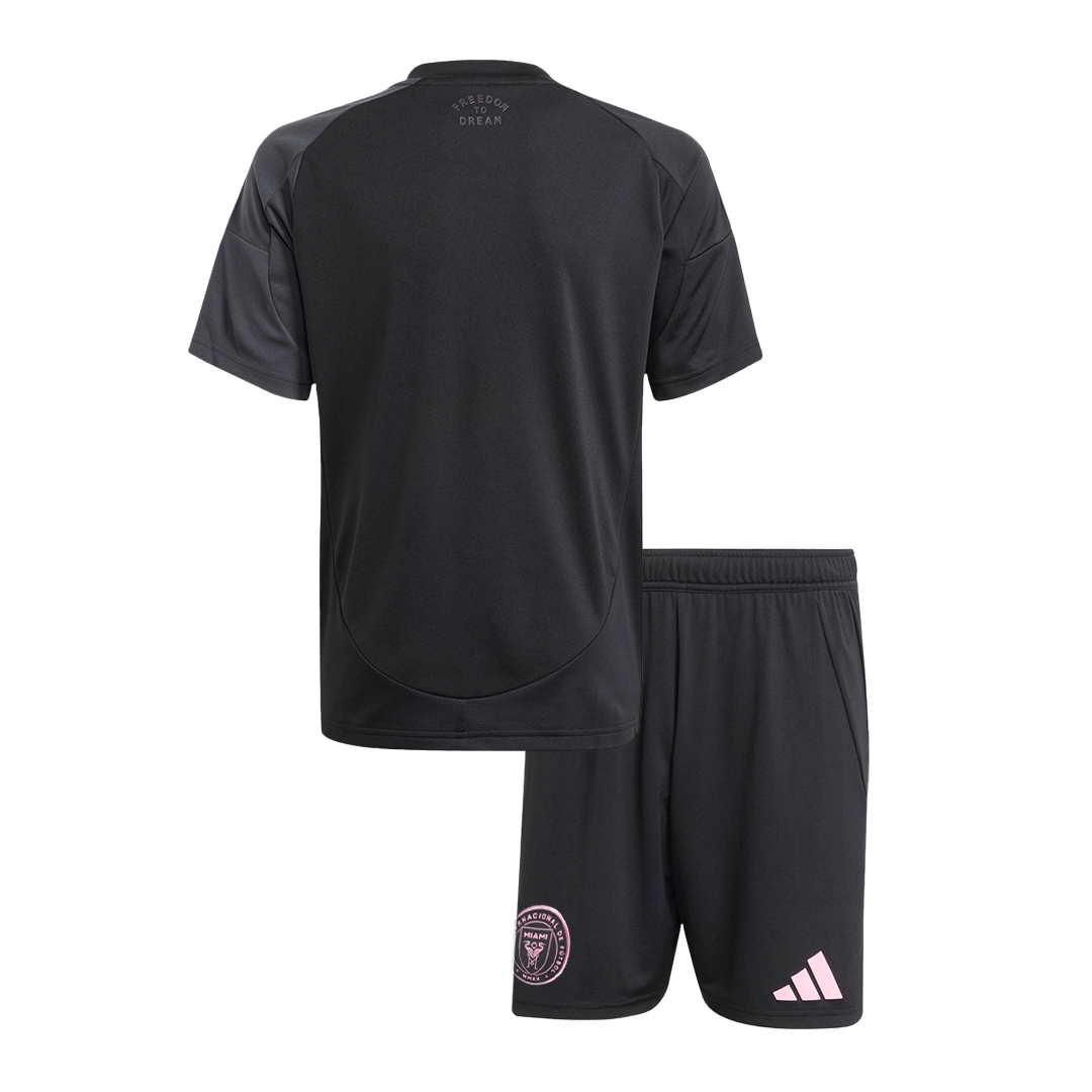 Kid's Inter Miami CF Away Soccer Jersey Kit(Jersey+Shorts) 2025Authent