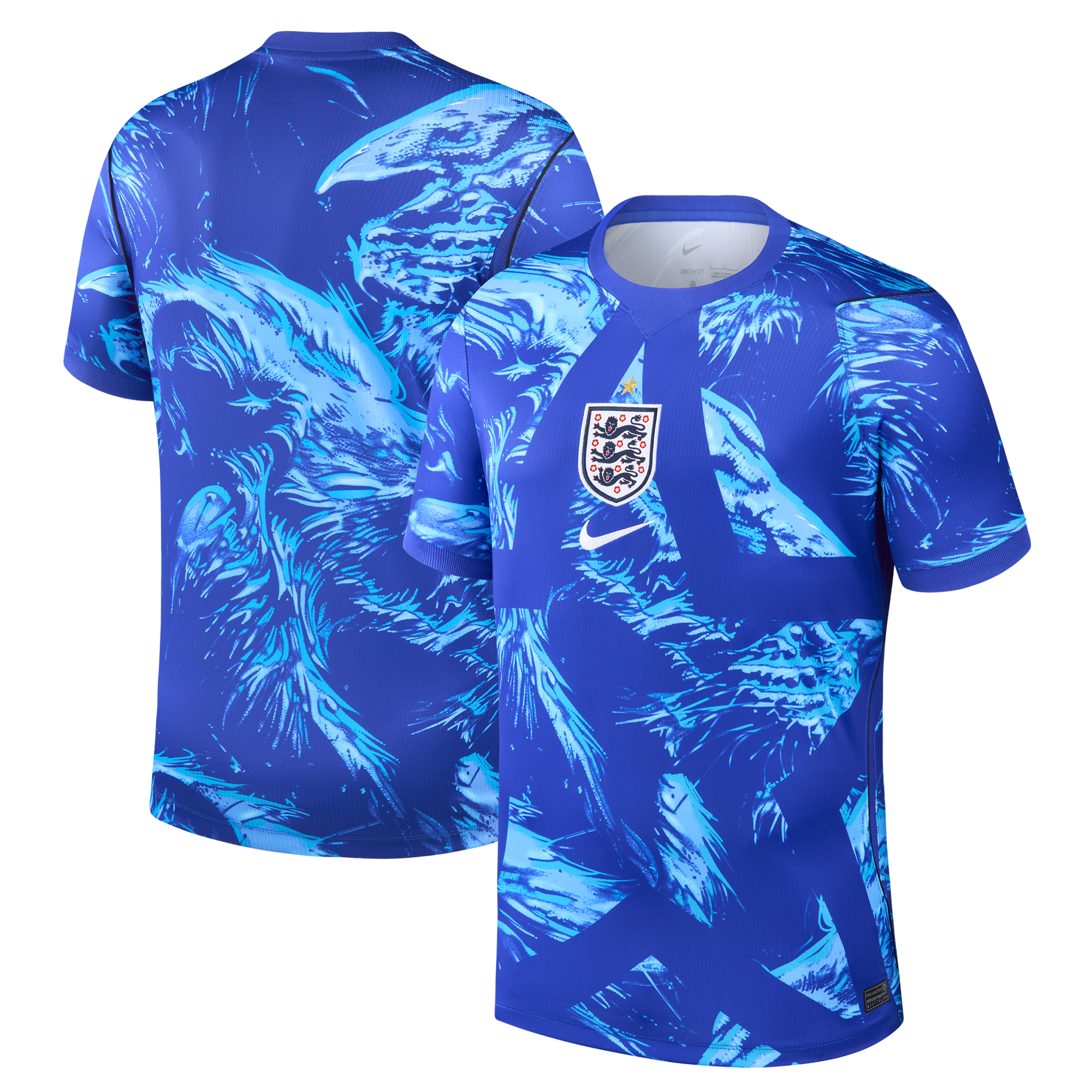 [JED] Youth England National Team 2026 Goalkeeper Stadium Replica Jersey - Blue