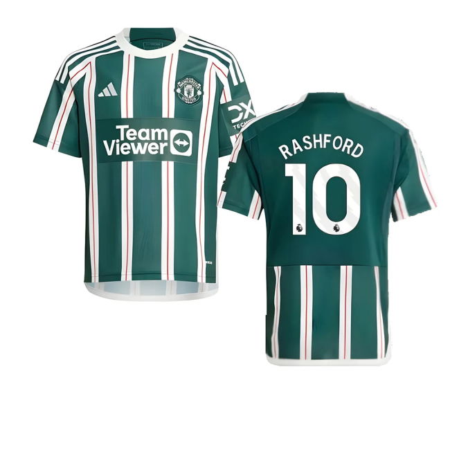 2023-2024 Man Utd Away Kit (Kids) (Rashford 10)