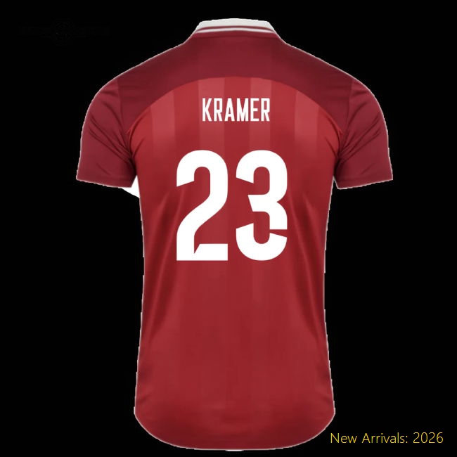 2025-2026 Denmark Home Fan Version Womens Shirt Soccer Wear