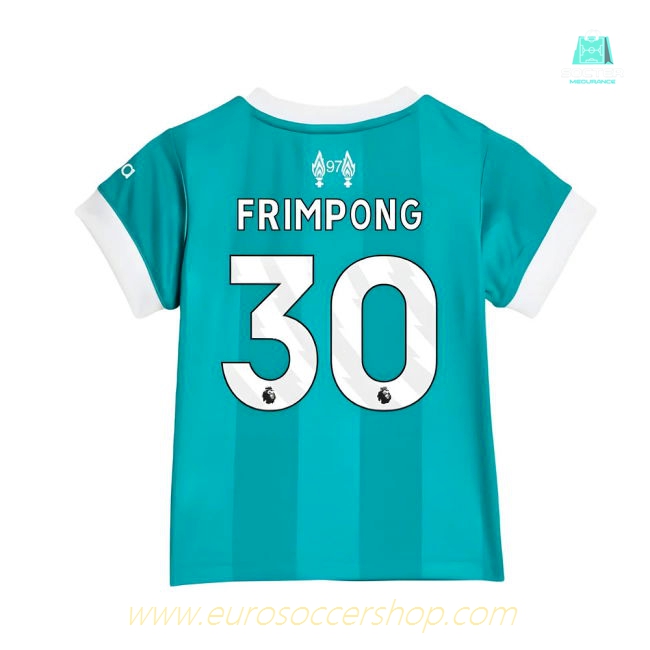 2025-2026 Liverpool Third Mini Kit (Frimpong 30)