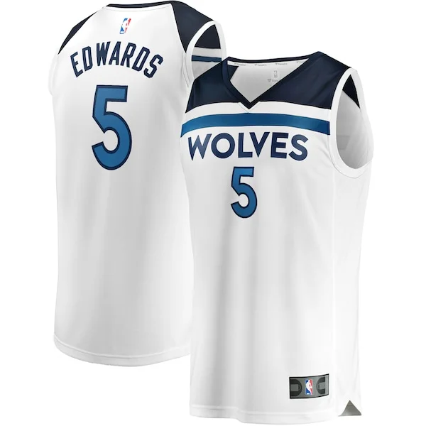 Anthony Edwards MIN Replica Jersey - genuine NBA - White game-day