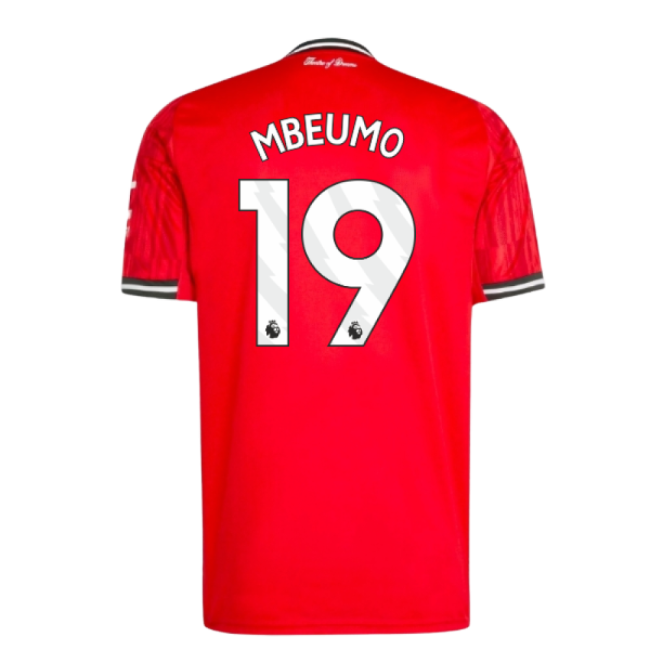 2025-2026 Man Utd Shirt (Mbeumo 19) | Replica | Premium Quality