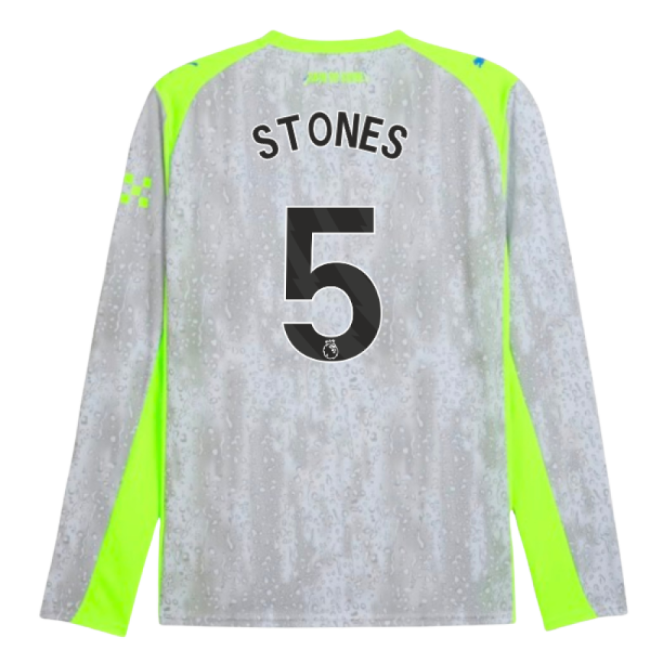 Stones 5 Man City Starting XI Elite Quality Third Pro Shirt