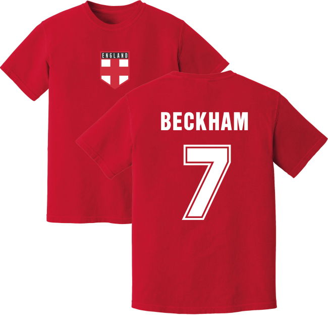 Authentic Beckham England Training National Durable Professional