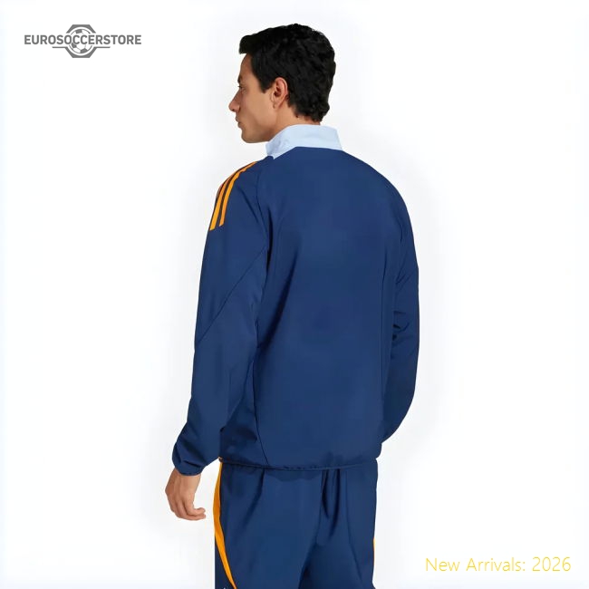 2024-2025 Real Madrid Presentation Jacket (Navy)