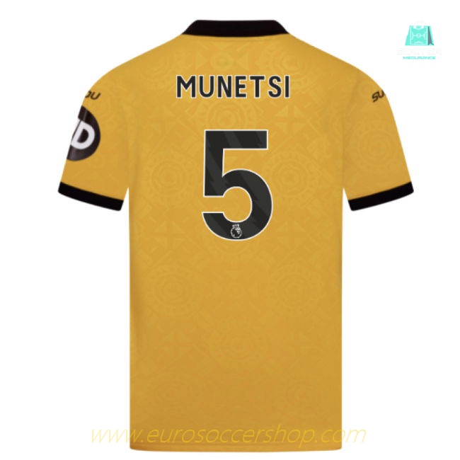 2025-2026 Wolves Home Shirt (Kids) (Munetsi 5)