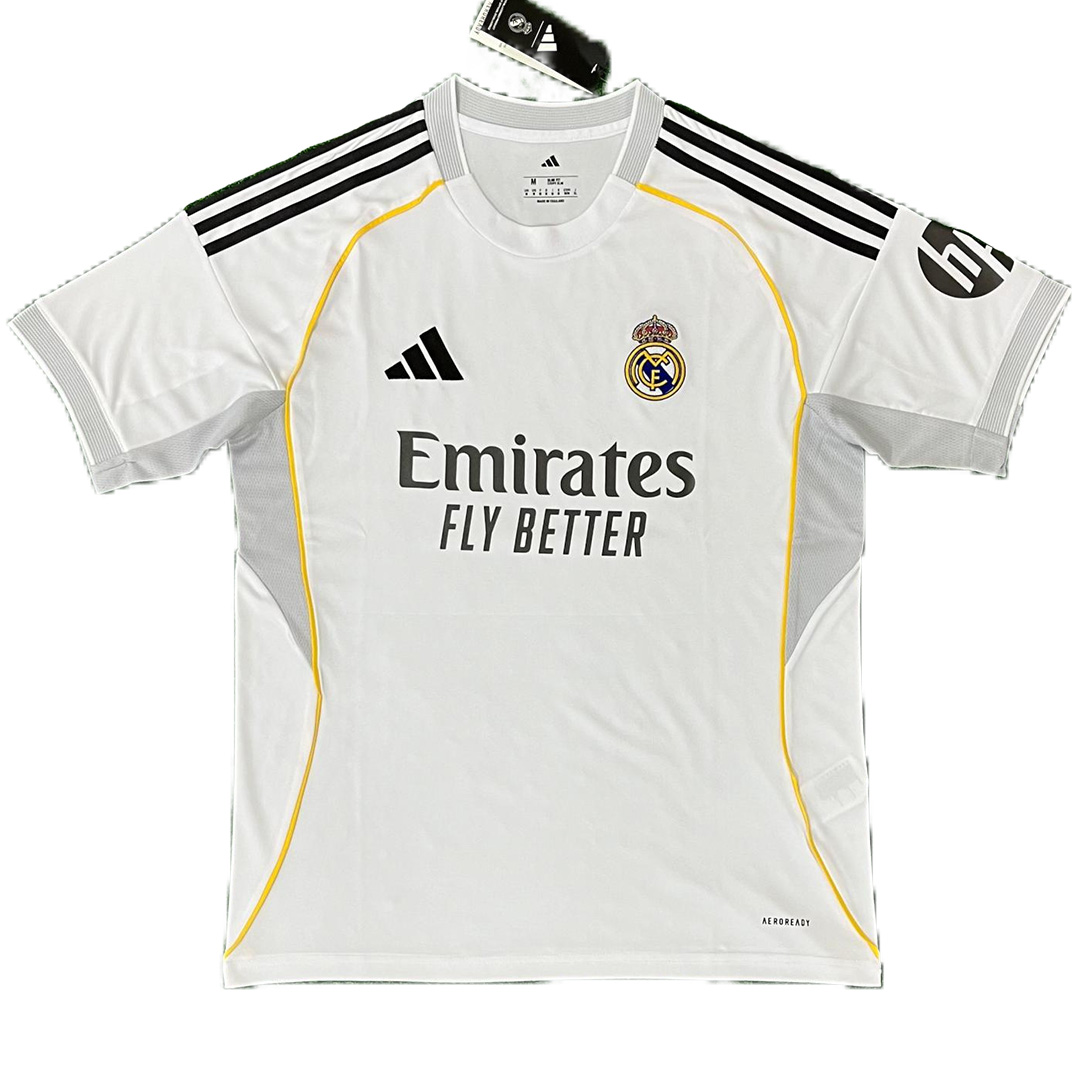 High Quality Official Real Madrid 2526 Home White Shirt