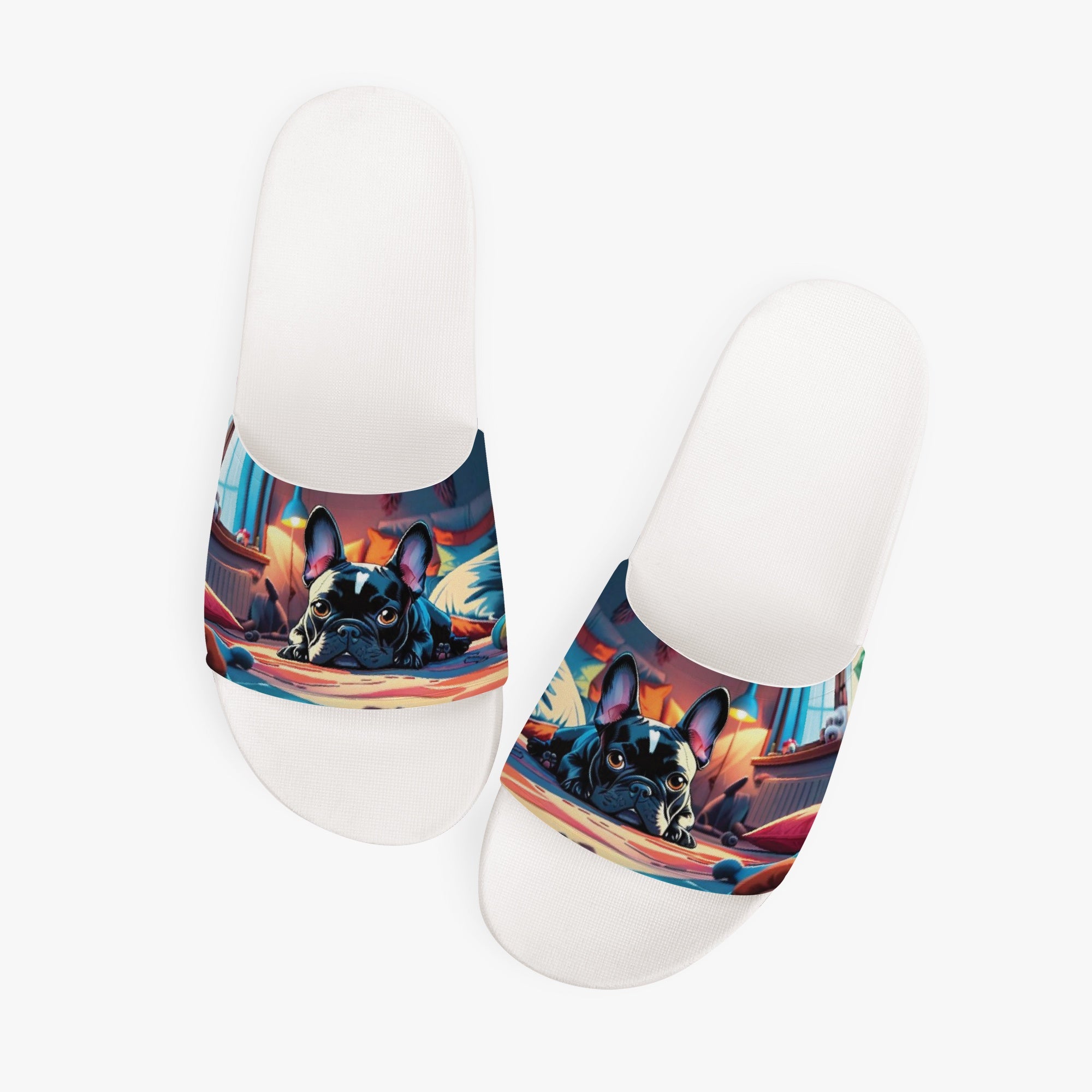 Trendy Michelle - Bulldog Inspired Sandals For Dog Lovers