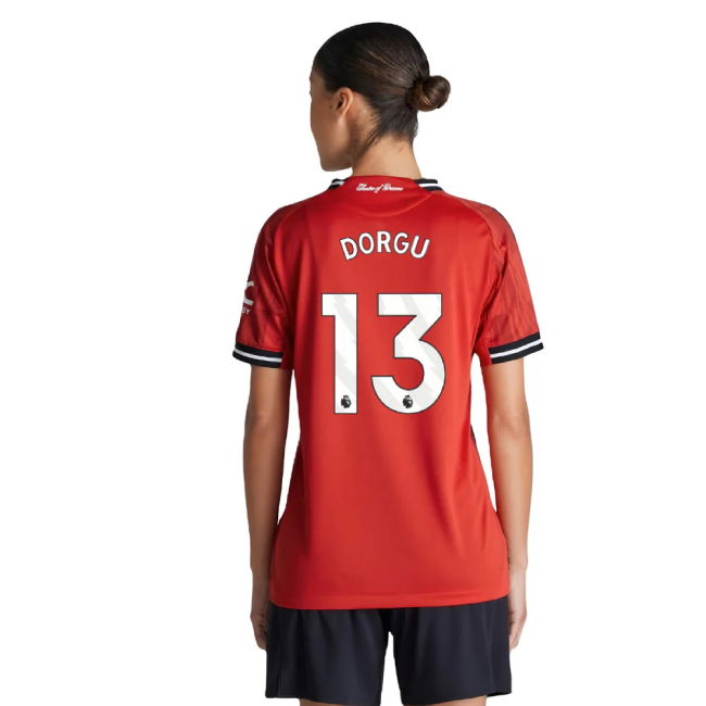 2025-2026 Man Utd Authentic Home Kit (Womens) (Dorgu 13)