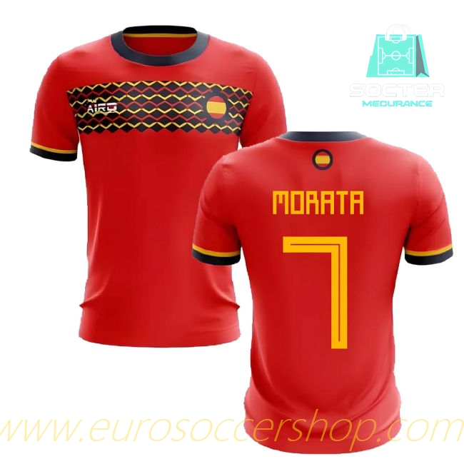 2025-26 Edition Hero Shirts Home Shirt Libero Collection (Morata 7)