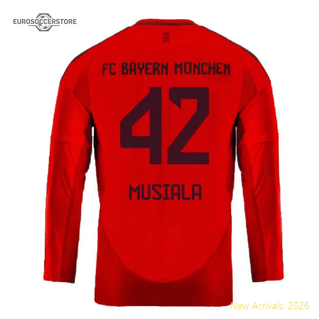 2024-2025 Football Team Kids Kid-approved Jersey Musiala Fabric