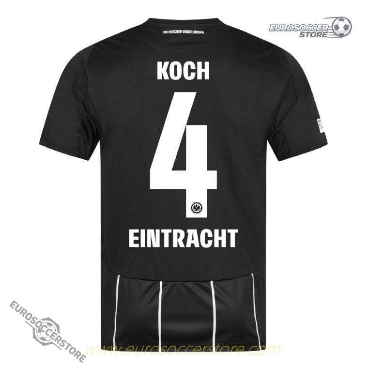 Eintracht Frankfurt 25-26 Champions League KOCH 4 Football Jersey