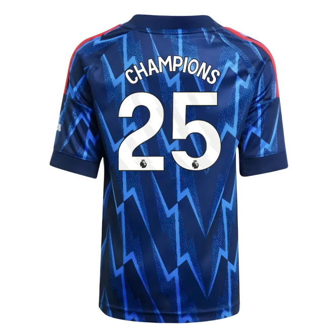 Champions 25 Elite Style Arsenal Top Level Away Professional Jersey