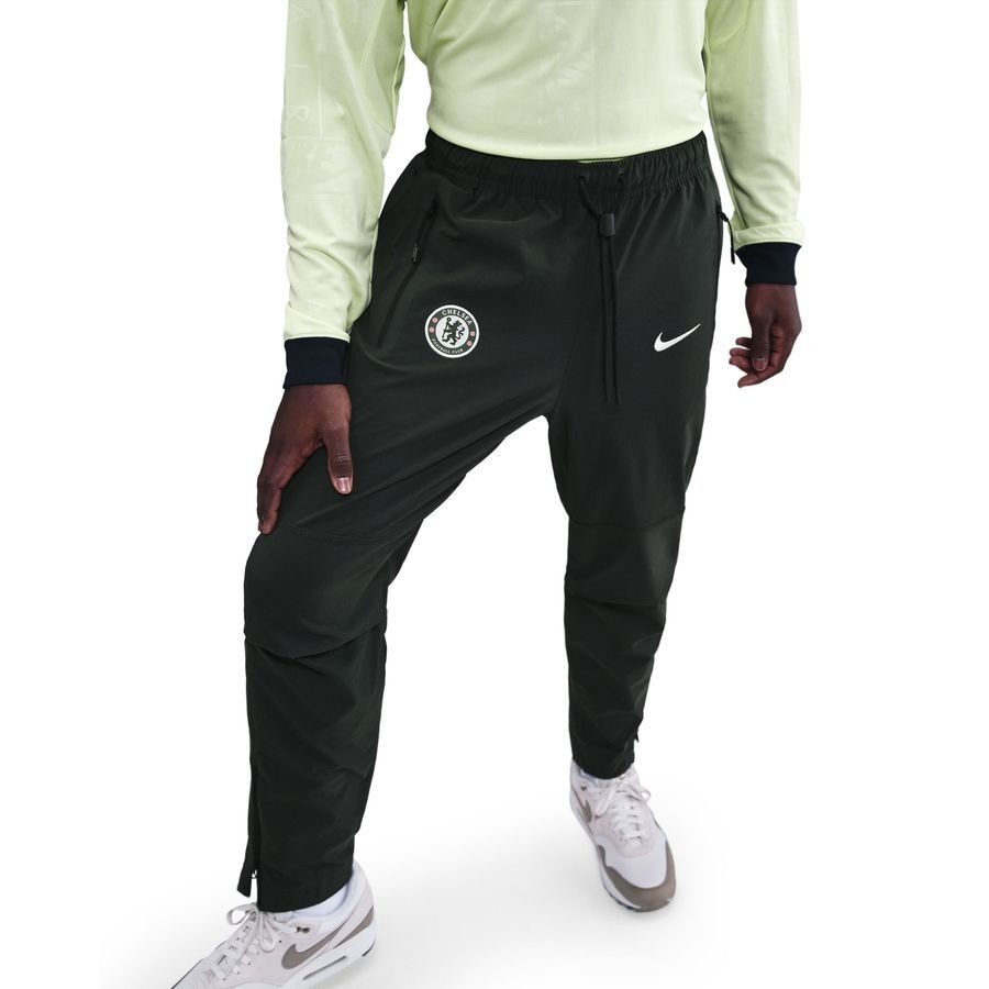 Chelsea Training Trousers Tech Woven FZ - Outdoor Green/Phantom Marl
