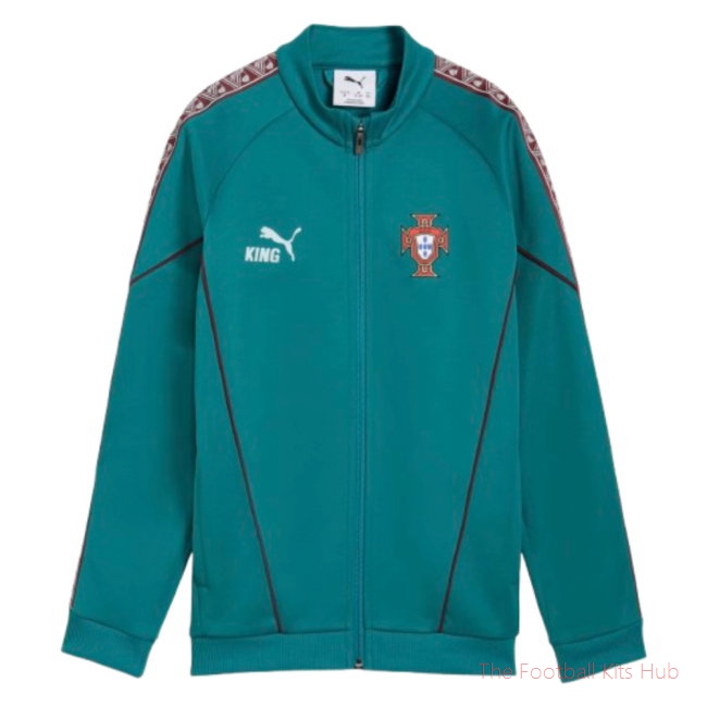 2026-2027 Portugal KING Anthem Jacket (Green) - Kids