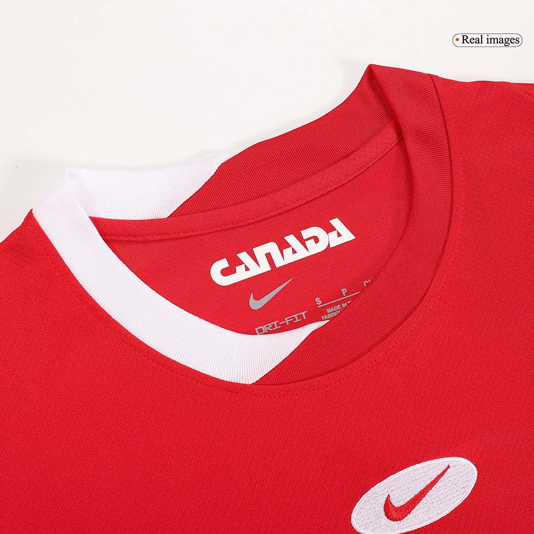 Men's Canada Home Jersey Copa Am¨¦rica 2024 Authentic Kit