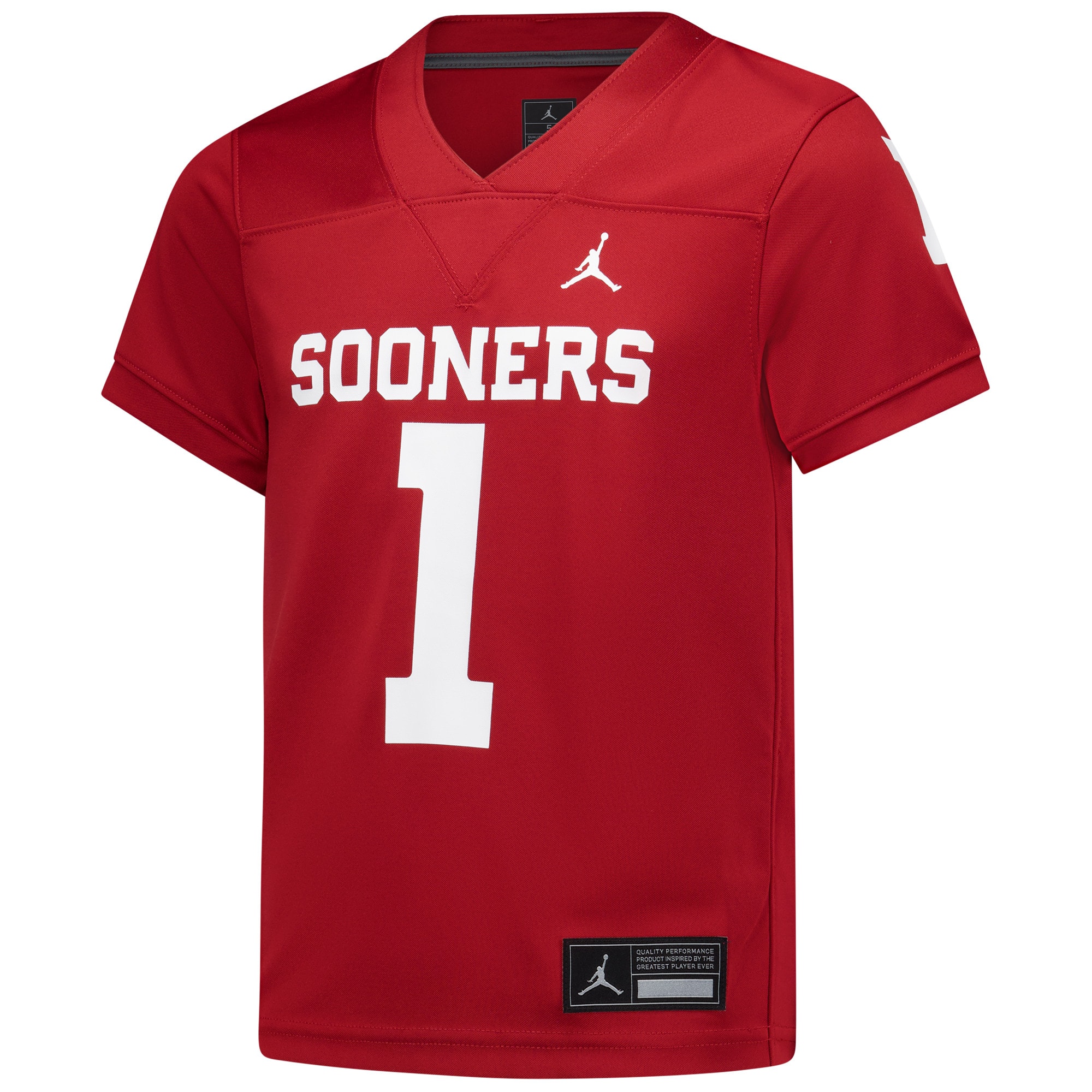 [DDG] Oklahoma Sooners Preschool Untouchable Replica Football Jersey - Crimson