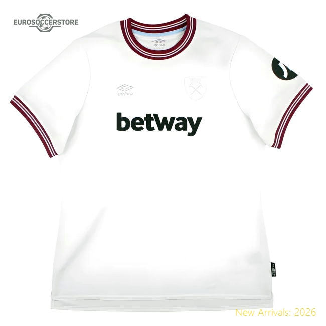 Modern Ladies West Ham Jersey 2023-2024 Flattering Soft-touch