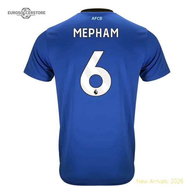 2025-2026 Bournemouth Away Shirt (mepham 6) - Premium Quality
