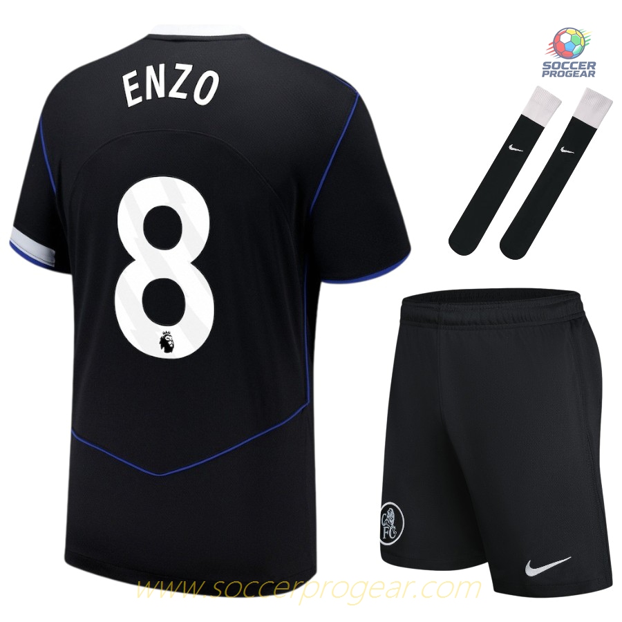 Chelsea Third Youth Kit Football Jersey 2025-2026 Season Enzo