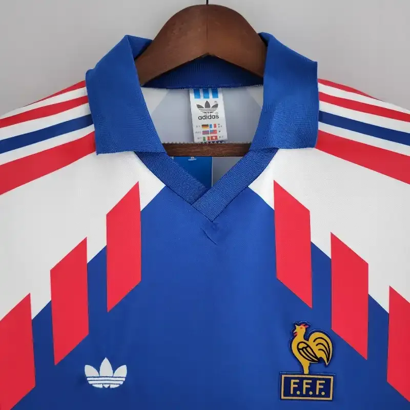 Cheap 1988-1990 France Jersey retro kit
