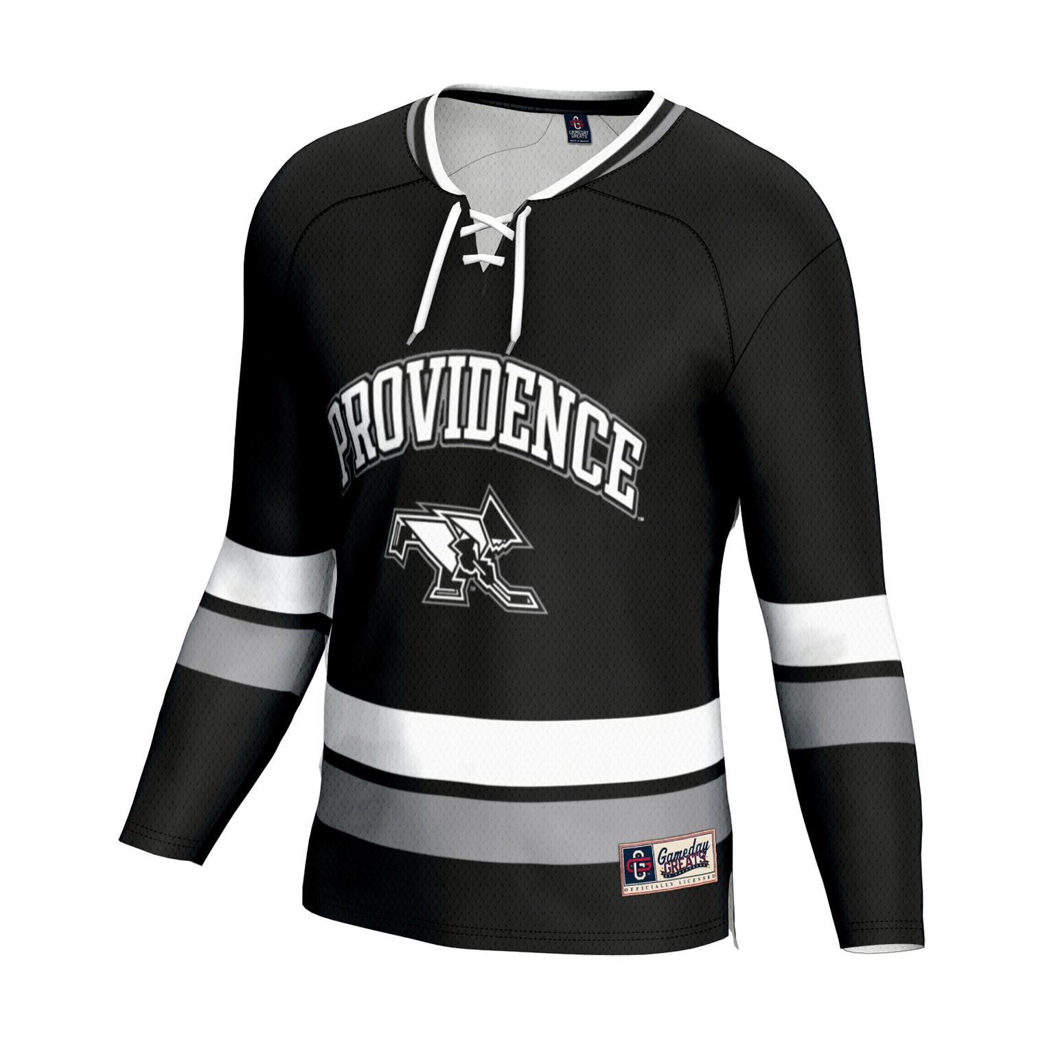 [DDG] Providence Friars GameDay Greats Unisex NIL Pick-A-Player Women's Hockey Lightweight Jersey - Black