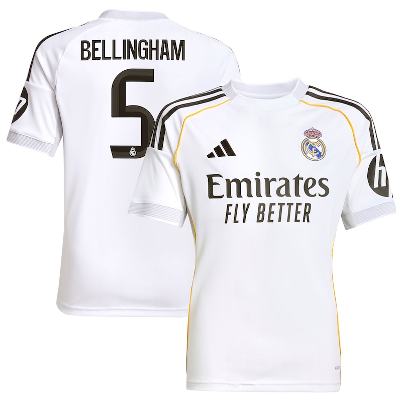 Comfortable Real Madrid Youth 2025 Replica Jersey - Authentic Soccer...