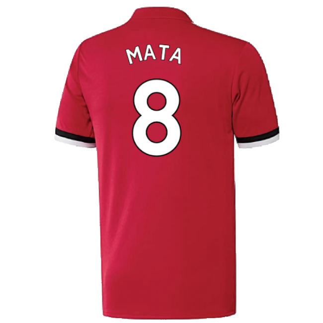 Manchester United 2017-18 Home Top ((Excellent) 4-5 Year) (Mata 8)