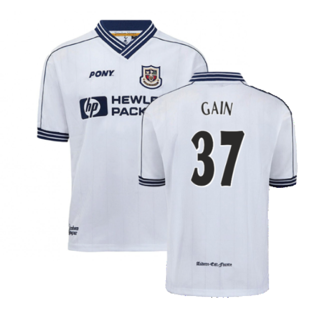 Authentic 1997-1999 Tottenham Home Pony Retro Shirt (gain 37)