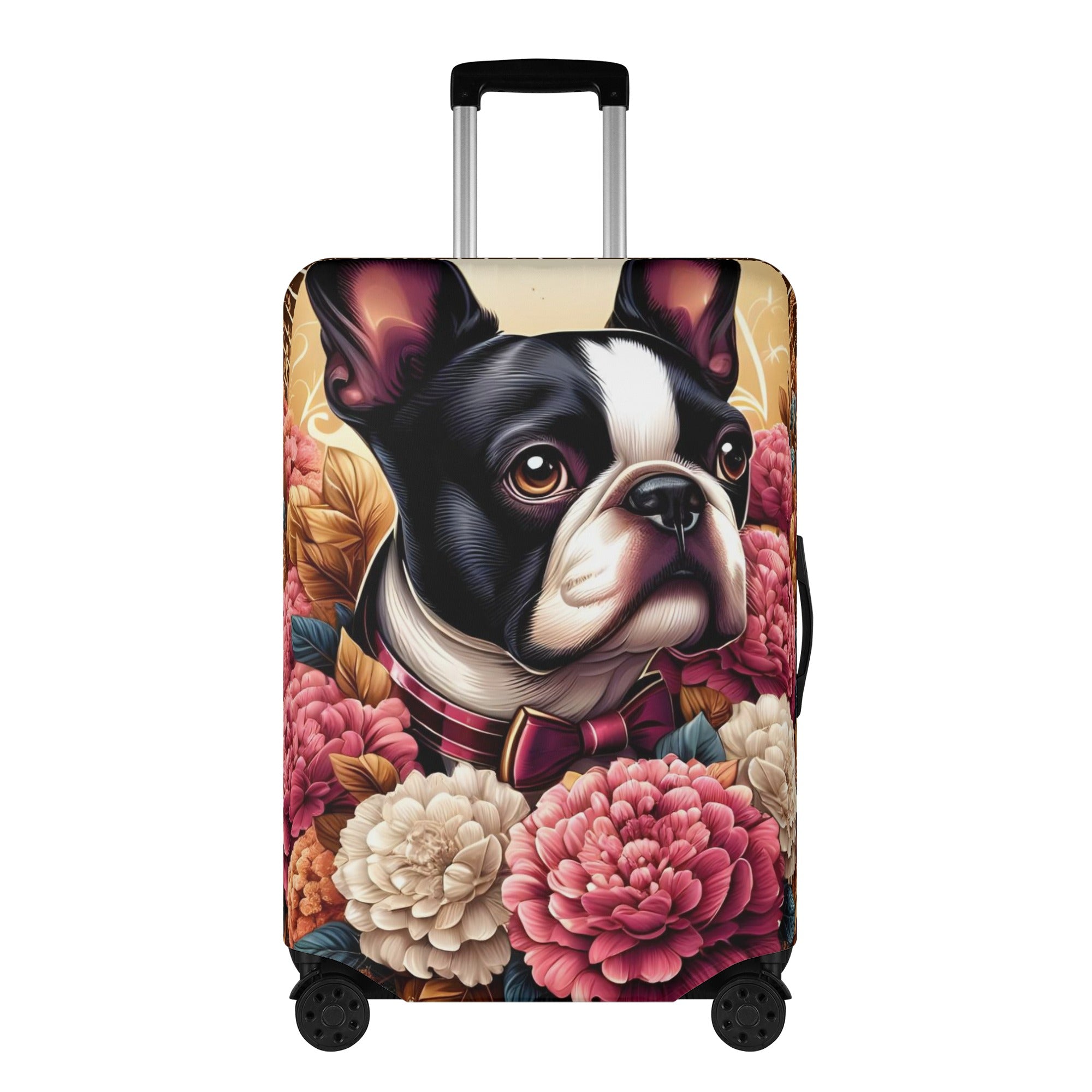 Winnie - Luggage Cover for Boston Terrier lovers