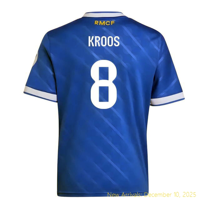 2025-2026 Real Madrid Third Shirt - Authentic Football (Kroos 8) -...