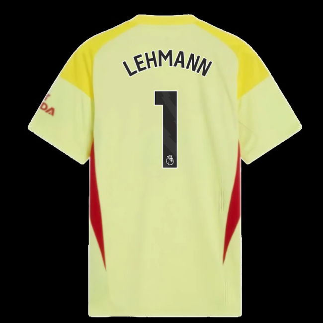 Lehmann 1 Arsenal Soccer Club Contemporary Home Football Shirt