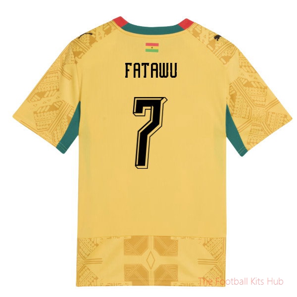2026-2027 Ghana Away Shirt (Kids) (Fatawu 7)