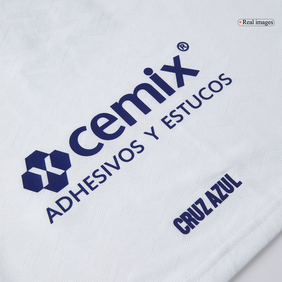 Kid's Cruz Azul Away Soccer Jersey Kit(Jersey+Shorts) 2024/25Authentic