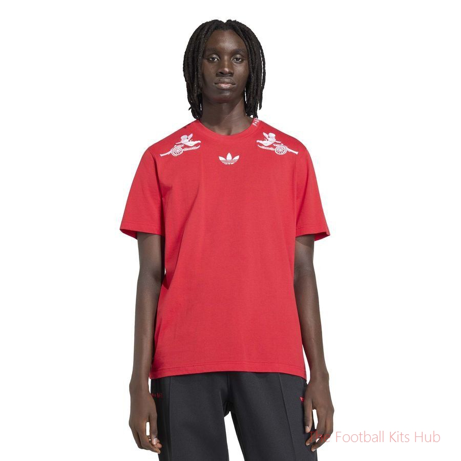 Arsenal X P+F T-Shirt - Better Scarlet