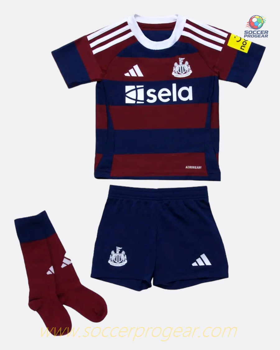 Newcastle Youth Away Football Jersey Football Jersey 2024-25 Edition