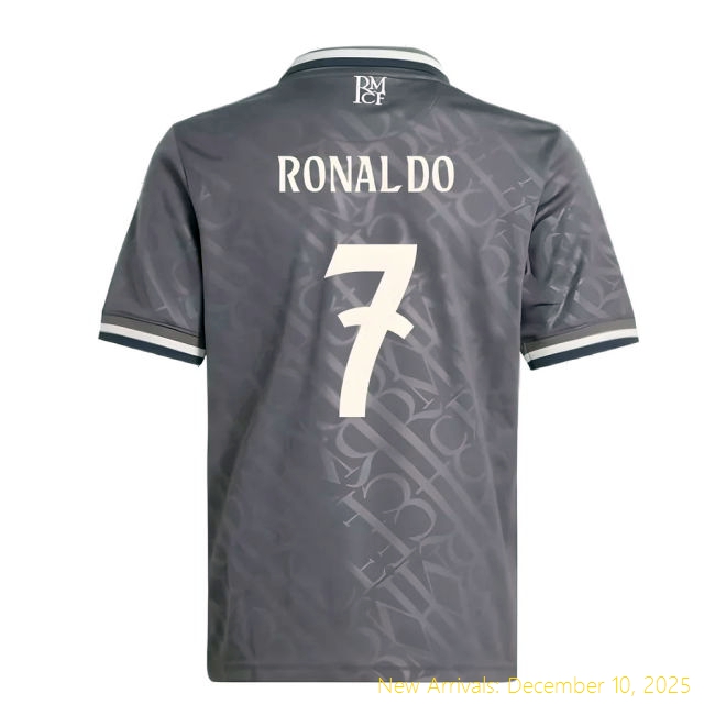 2024-2025 Real Madrid (rm) Third - Soft Cotton - Soccer Jersey