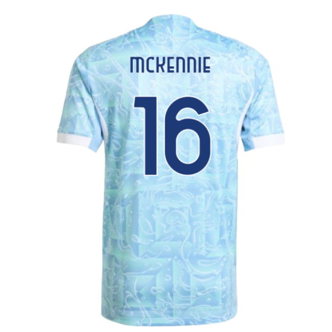 2025-2026 Juventus Authentic Away Shirt (McKennie 16)