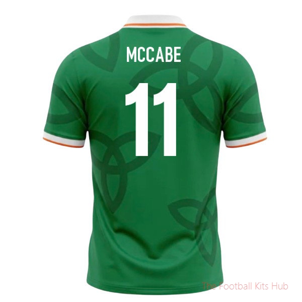 UMBRO Ireland World Cup 26 Football Shirt (McCabe 11)