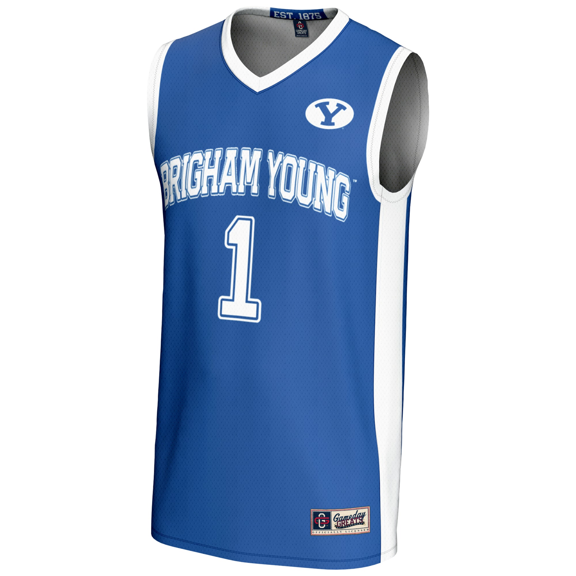 [DDG] BYU Cougars GameDay Greats Lightweight Basketball Jersey - Royal
