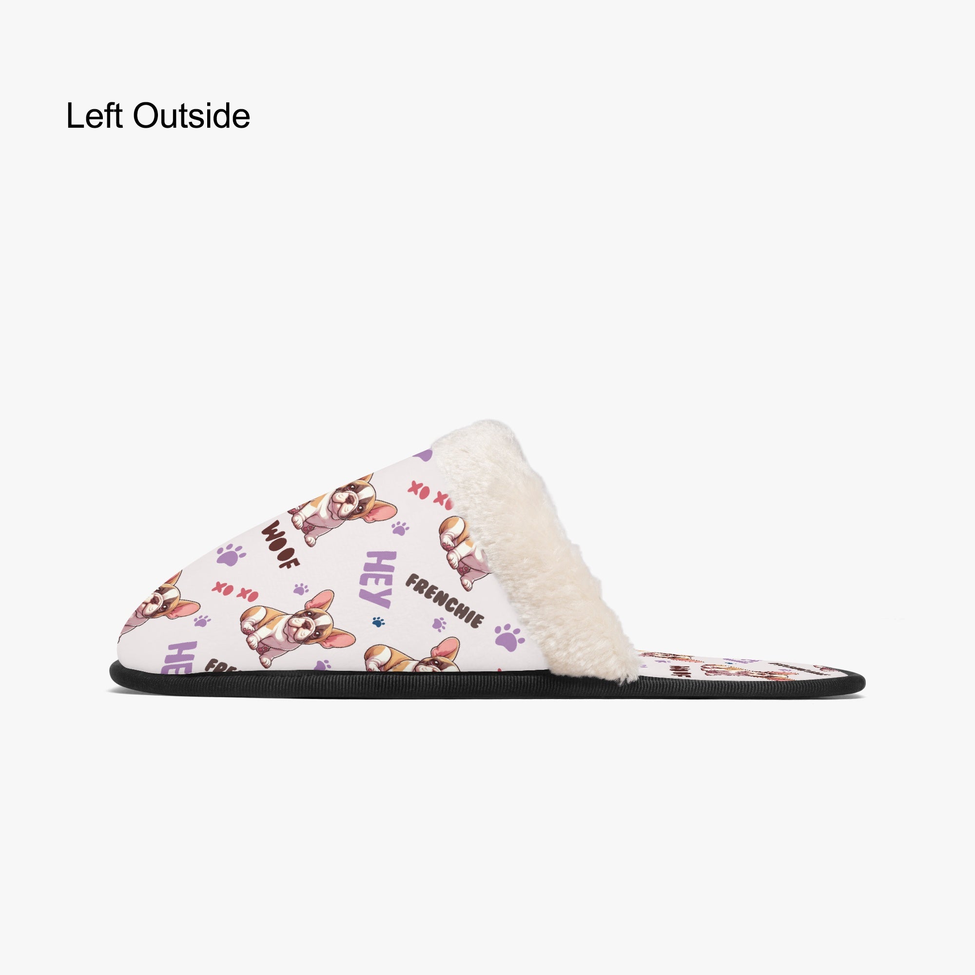 Dottie - Everyday Cozy Winter Slippers For Frenchie Fans | Durable Build